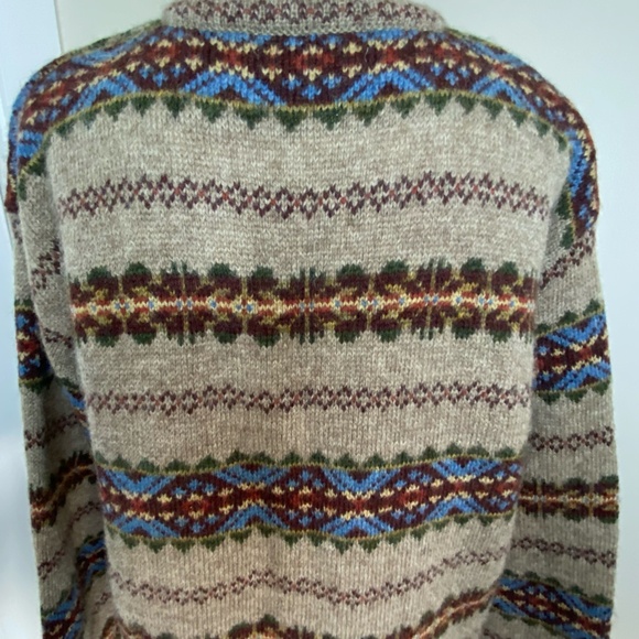 item & co Womens Wool Knit Button Up Outdoor Cottage Cabin Cardigan. Sz M - Picture 3 of 16